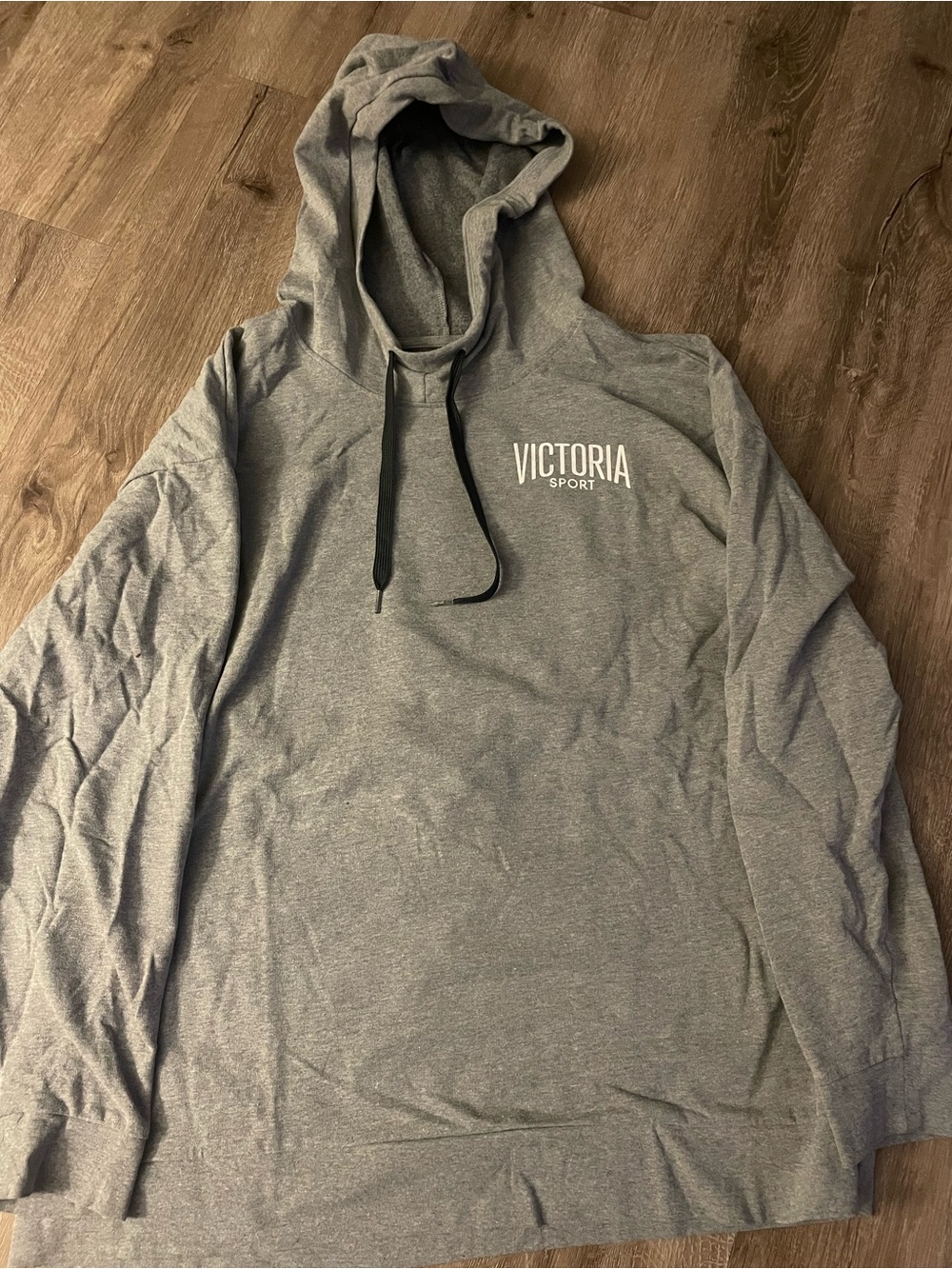 Victoria's Secret Sport Gray Hooded Sweatshirt